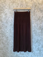 1990s Pleated Sheer Maxi Skirt