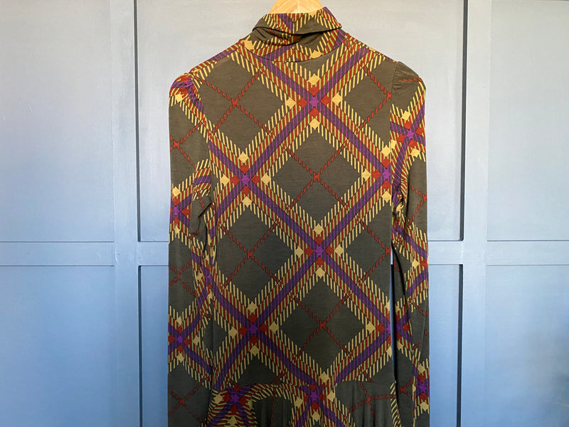 Y2K Etro Long Sleeve Mini-Dress