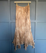 Y2K Silk Skirt Set