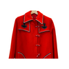 Amazing 1970s Maple Leaf Wool Coat