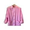 Bubble Gum Pink Trench